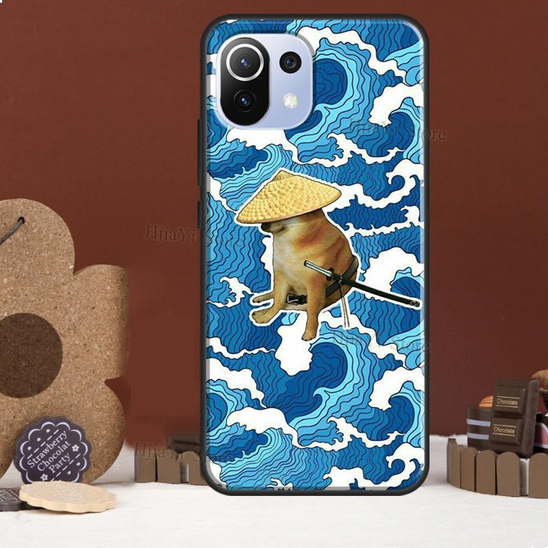 Cheems Doge Meme Funny Doggy Funda For POCO F5 X3 X4 X5 Pro F4 GT C40 F3 Case For Xiaomi 11T 12T Pro 12 X 13 Lite Cover