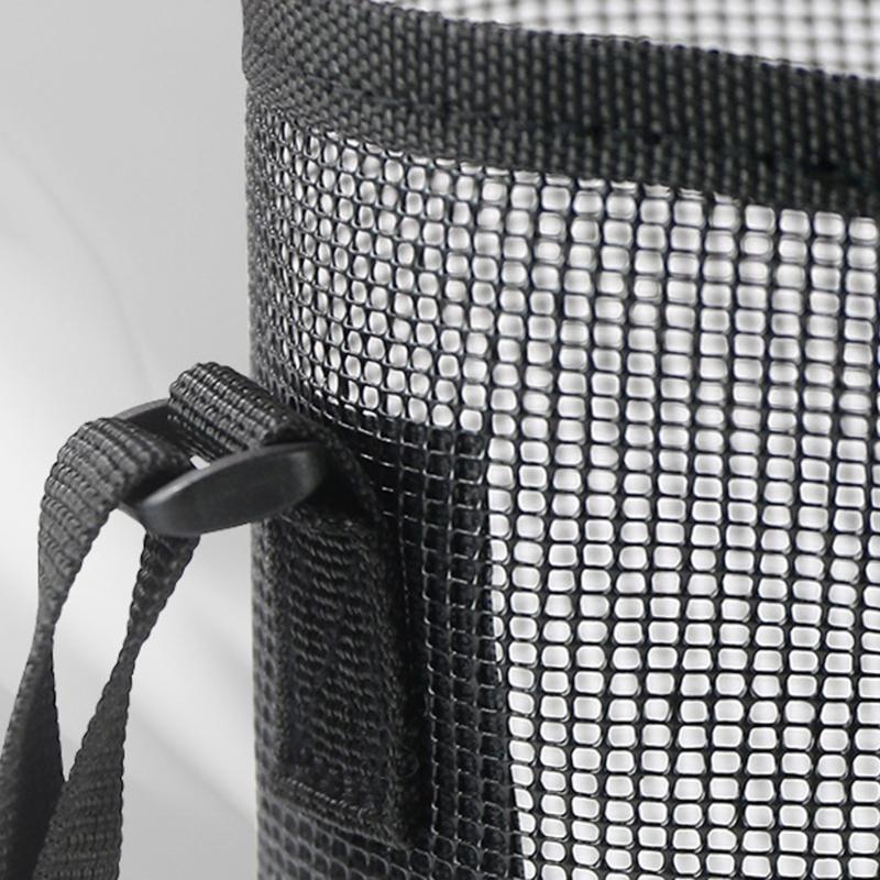 Meshes Water Bottle Holder Sleeve Water Bottle Carriers Bag for Clear Hydrations Monitoring Zippers Access Oxford Fabric