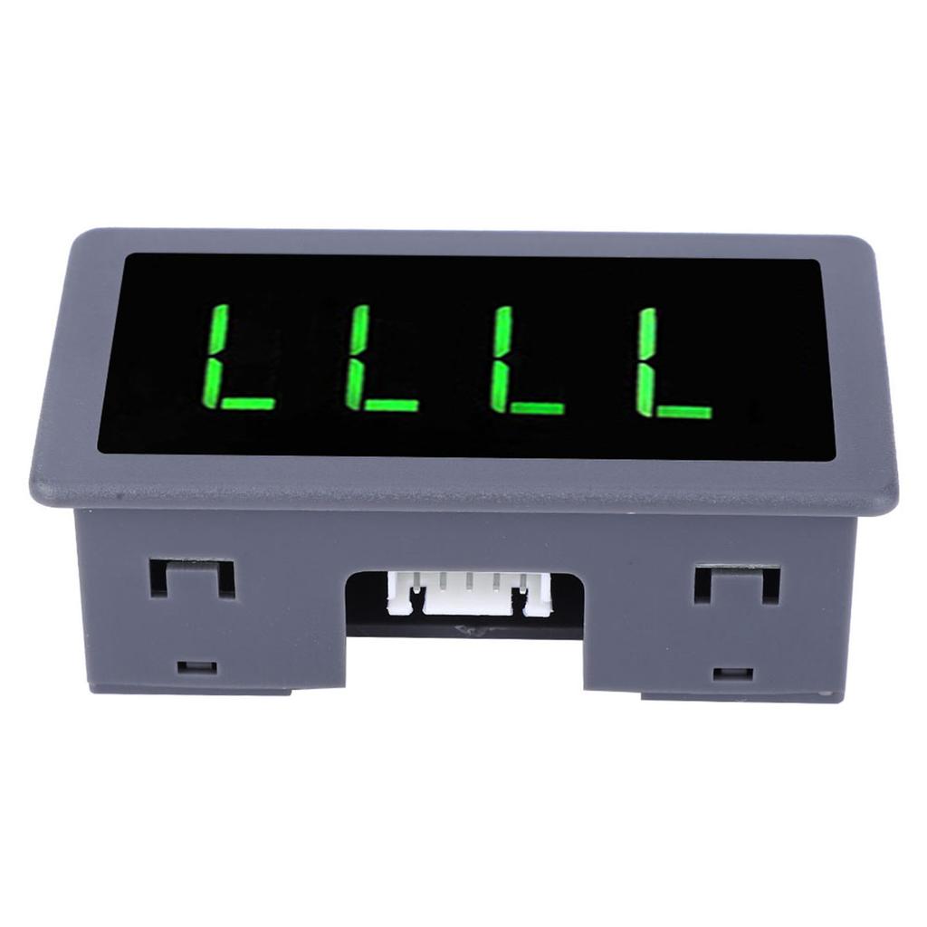 Green 4 Digit LED Motor Tachometer RPM Speed Measure Meter NPN Hall Proximity Switch Sensor Motor RPM Gauge Motor Tachometer