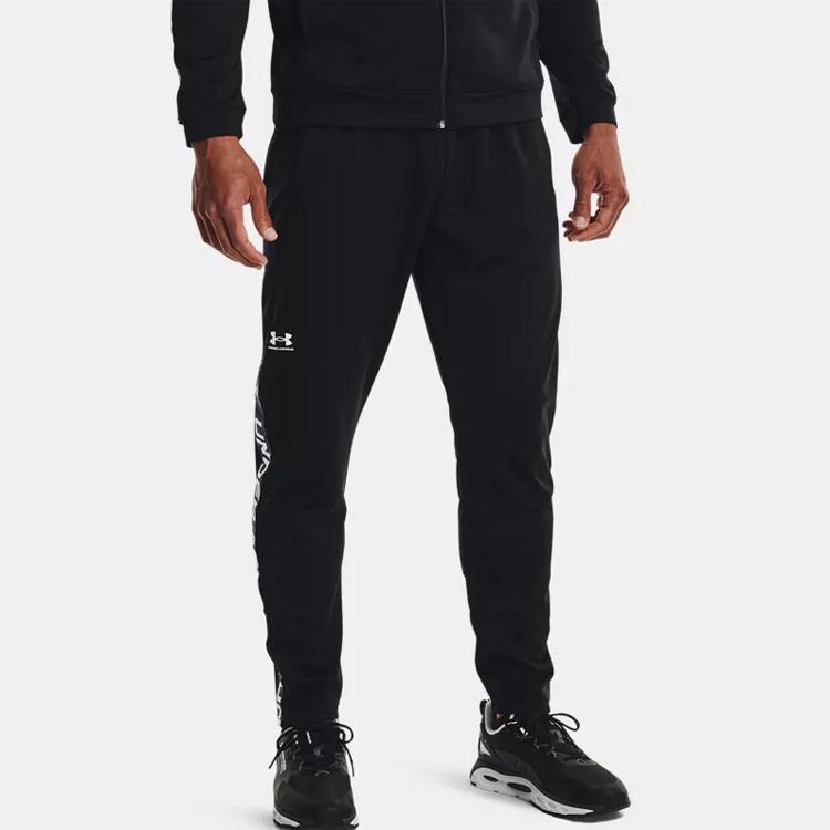 Under Armour Knitted Training Pants Men Bottoms Black 1366209-001