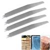 2/4Pcs Reciprocating Saw Blade Stainless Steel Handsaw Wood Pruning Cutting Bone Frozen Beef Meat Woodworing Hand Tools S1122C