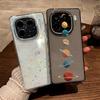 Galaxy Planets Soft Clear Phone Case Camera Protection Shockproof Cover For iQOO 15 Ultra 15R 13 12 Neo 11 Neo 10 Z9 Z10 Z11 Turbo Z10 Turbo+ Neo 9
