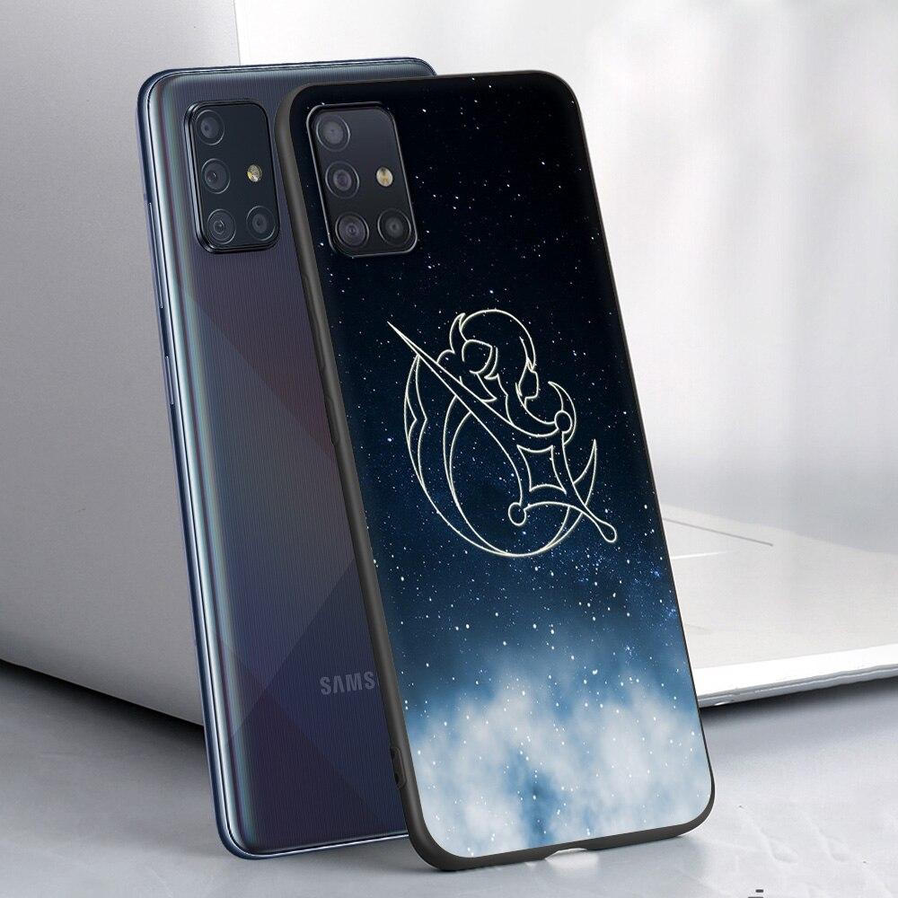 Genshin Impact Constellation Eula For Samsung Galaxy A51 A71 A21S A12 A11 A31 A52 A41 A52 A32 A72 A01 A02S Soft Phone Case Cover