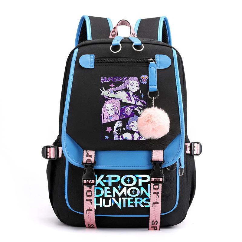 Witch Hunter Animation Cartoon Printed School Bag Large Capacity Junior High School Student Backpack