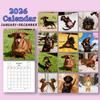 2026 Wall Calendar, Fun Themed Calendar, Fun Chat Gift, Perfect Choice For Home Use.