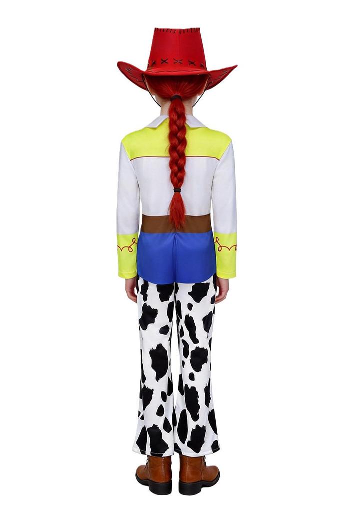 Children's Day Halloween Cosplay: Toy Story 4 Woody & Jessie Costume