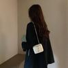 New Fashion Versatile Small Gold Ball Chain Box Bag Niche High-End Casual Quilted Single Shoulder Crossbody Bag