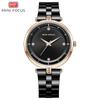MINI FOCUS Watches Women Top Brand Luxury Quartz Watch Female Fashion Rhinestone Stainless Steel Ladies Simple Casual Wristwatch