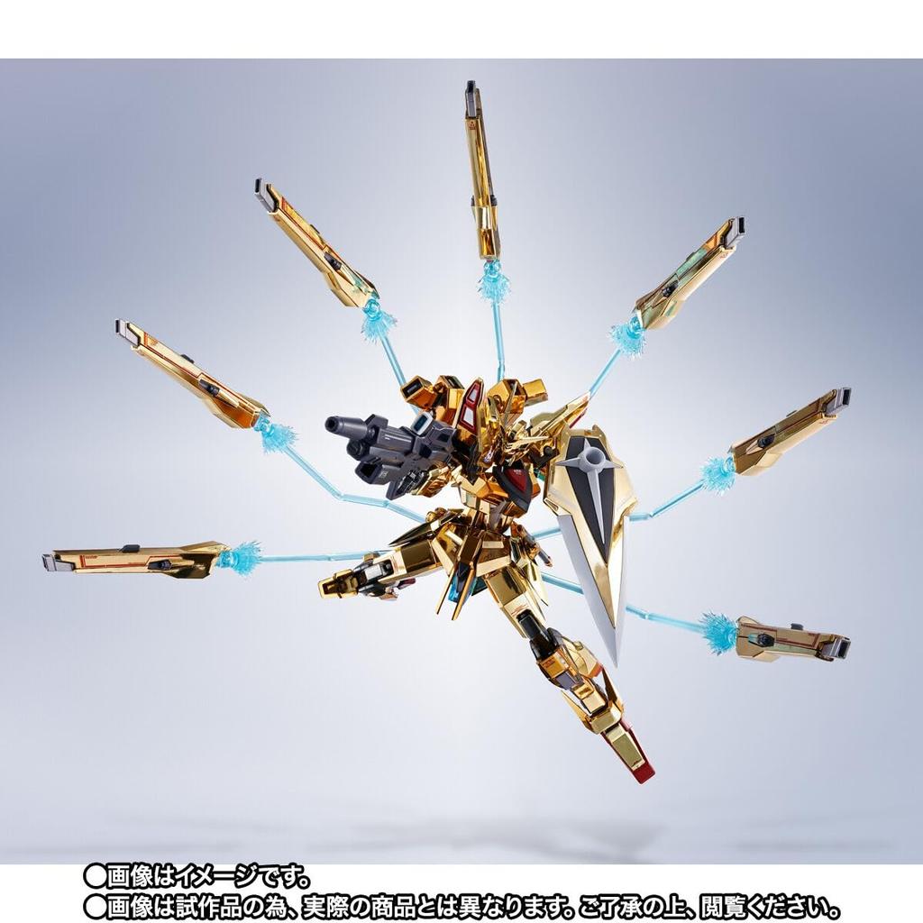 METAL ROBOT Spirits Akatsuki SEED FREEDOM Approximately 140mm ABS PVC Painted Movable Figure <SIDE MS> (Shiranui Gear) Ver. & & Die-cast