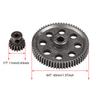 Combo Gears RC Car Diff.Main Gear   Motor Pinion Gear Set for HSP 1 10 RC Truck (64t   17T)