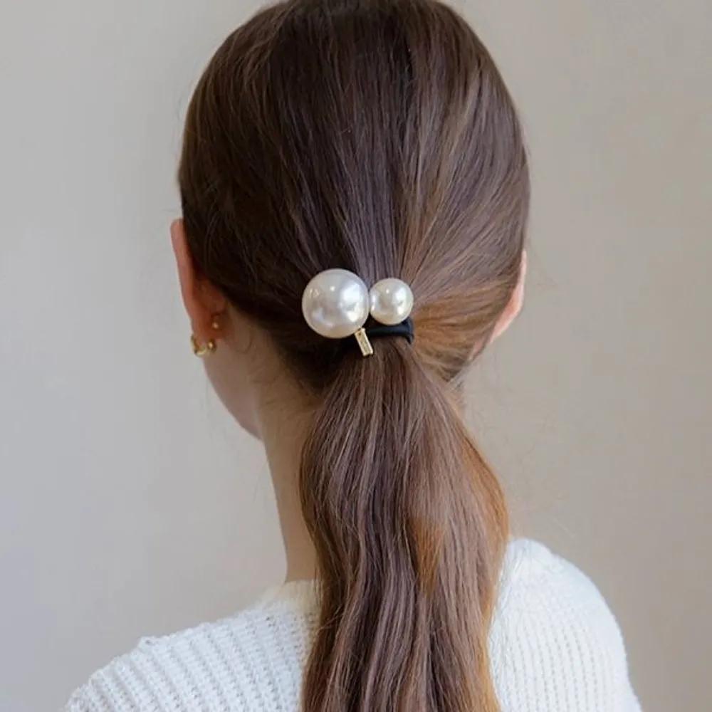 Pair Pearl Ponytail JP-22-140P cream