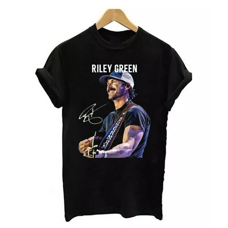 RILEY GREEN SIGNED Unisex Black All size T Shirt  BL1224 Unisex T-Shirt XXL