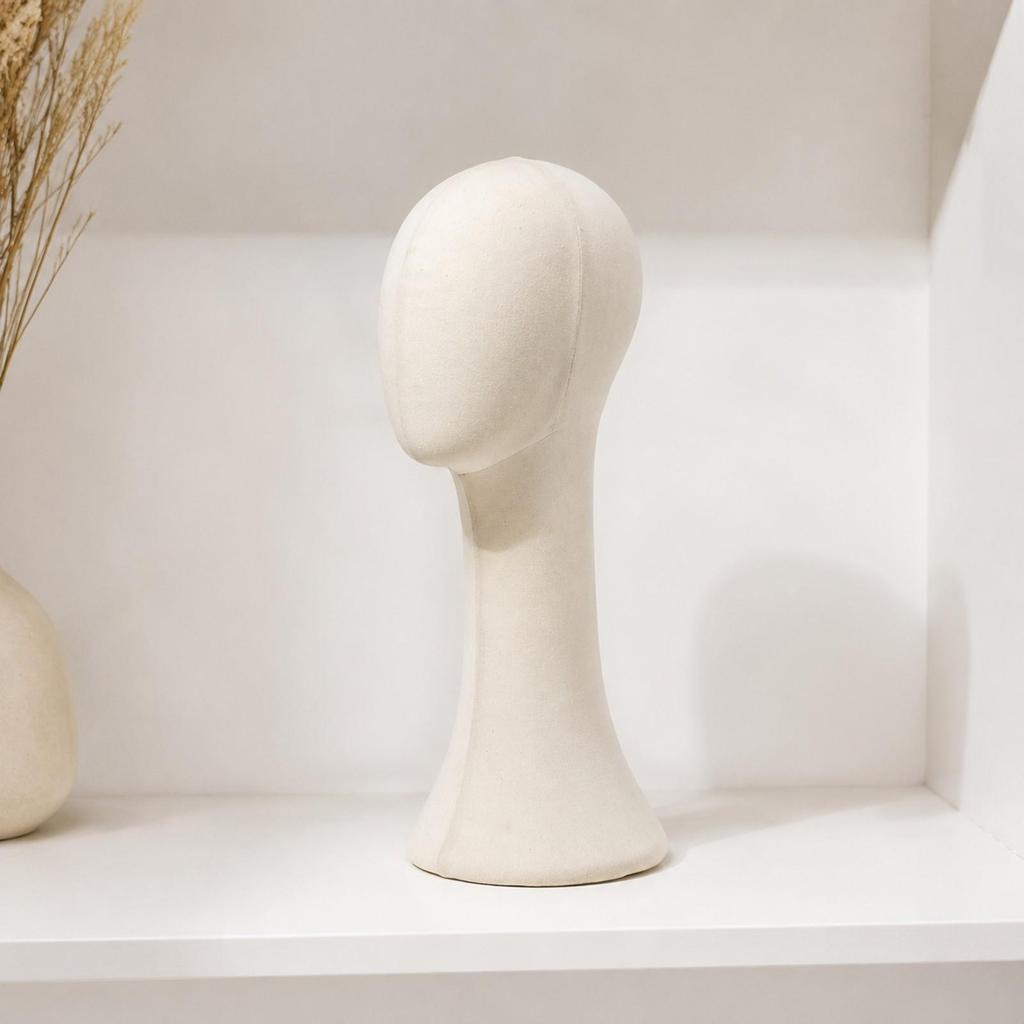 Kopf- und Halsmannequin Hoher Hutständer Tischplatte für Styling-Übungen