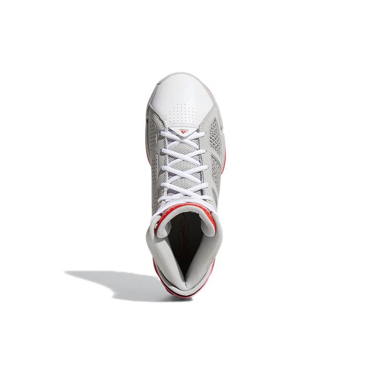 New Adidas D Rose 1.5 Grey White Red GY0257