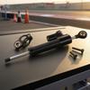 Anodized Motorcycle Steering Damper Heavy-Duty Stabilizer