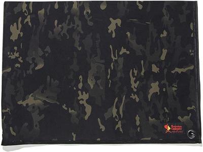 Oregonian Camper Seat Waterproof Ground Sheet L Black Camo OCB2252BC