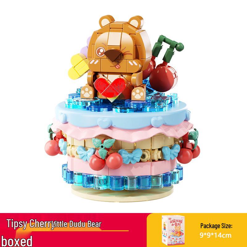 Hope Building Blocks: Kids' Educational Mousse Cake Baking Assembly Toy