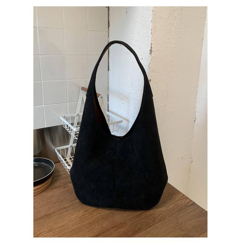 Underarm Bag: Fashionable Korean Retro Casual Large-capacity Single-shoulder Tote Bag
