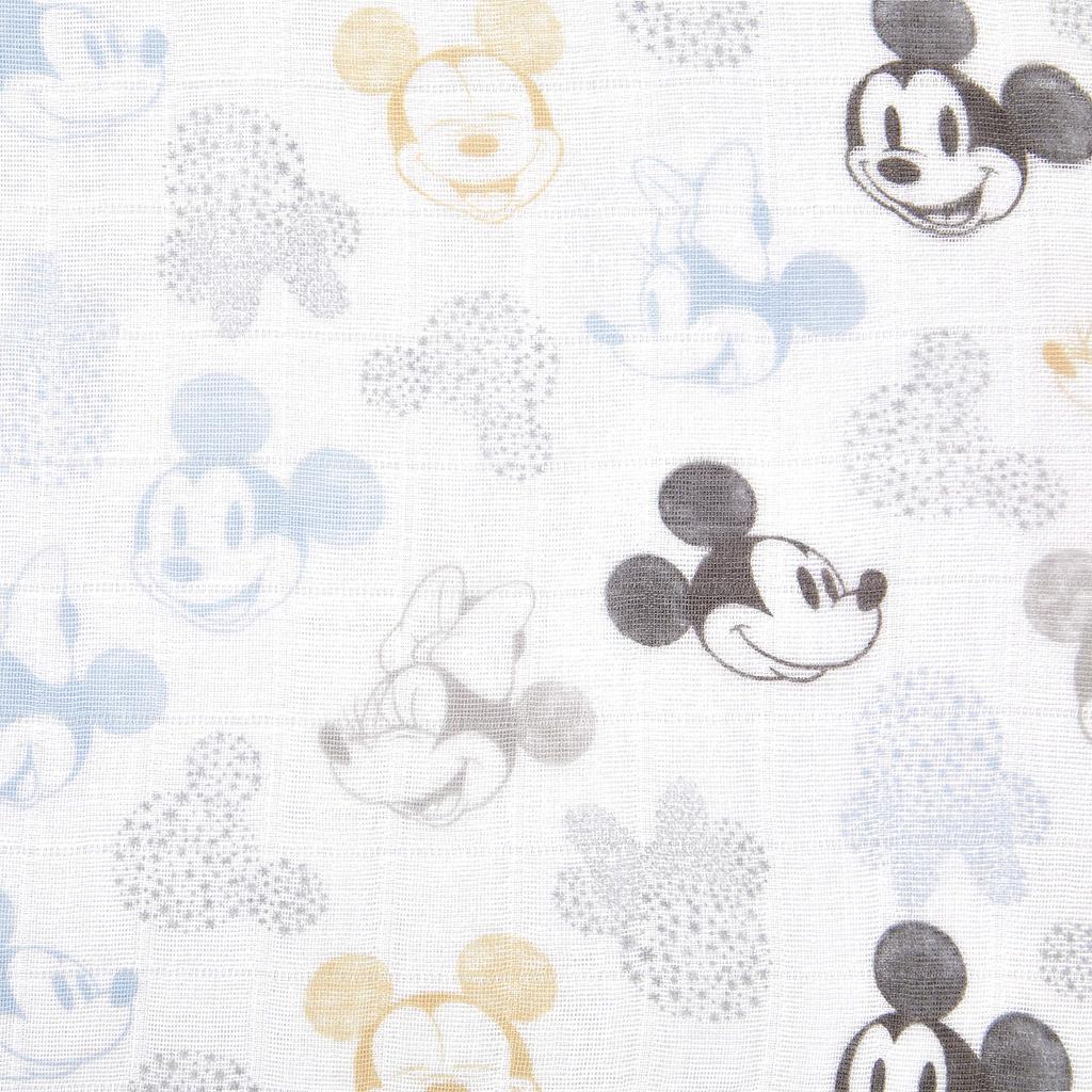 Aden Anais and Swaddle Disney Gauze Baby Genuine Product Aden Anais Swaddle Set of 3 Muslin 120 X 120cm Aiden and Anai Swaddle Baby Newborn Mickey