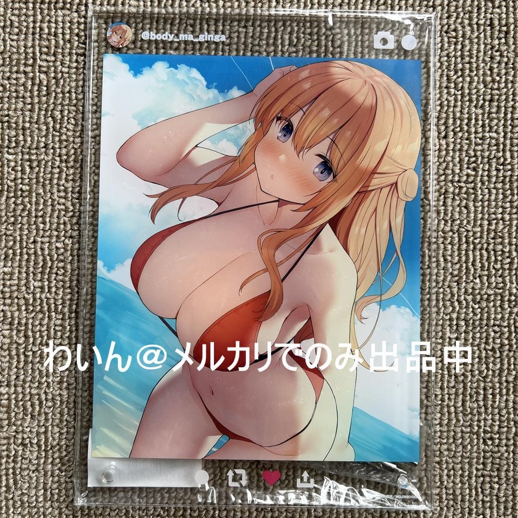 

[USED] B-Ginga Sensei A5 acrylic stand Artbook Kirame set item Single item