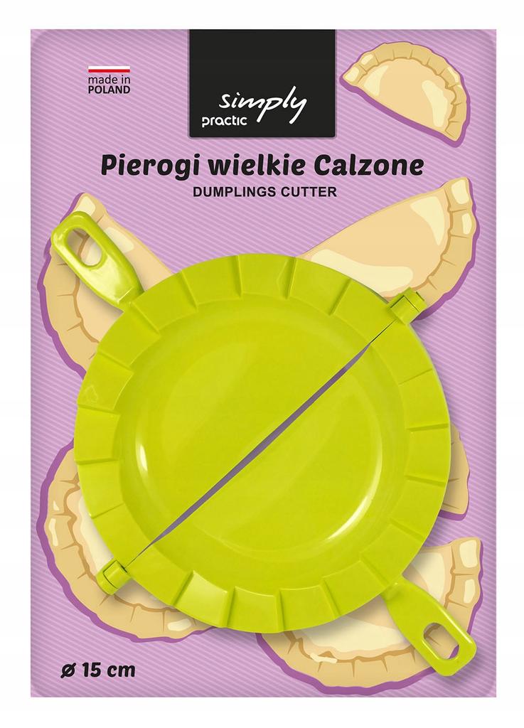 Foremka składana do pierogów pierożnica plastikowa duża 15cm 1szt