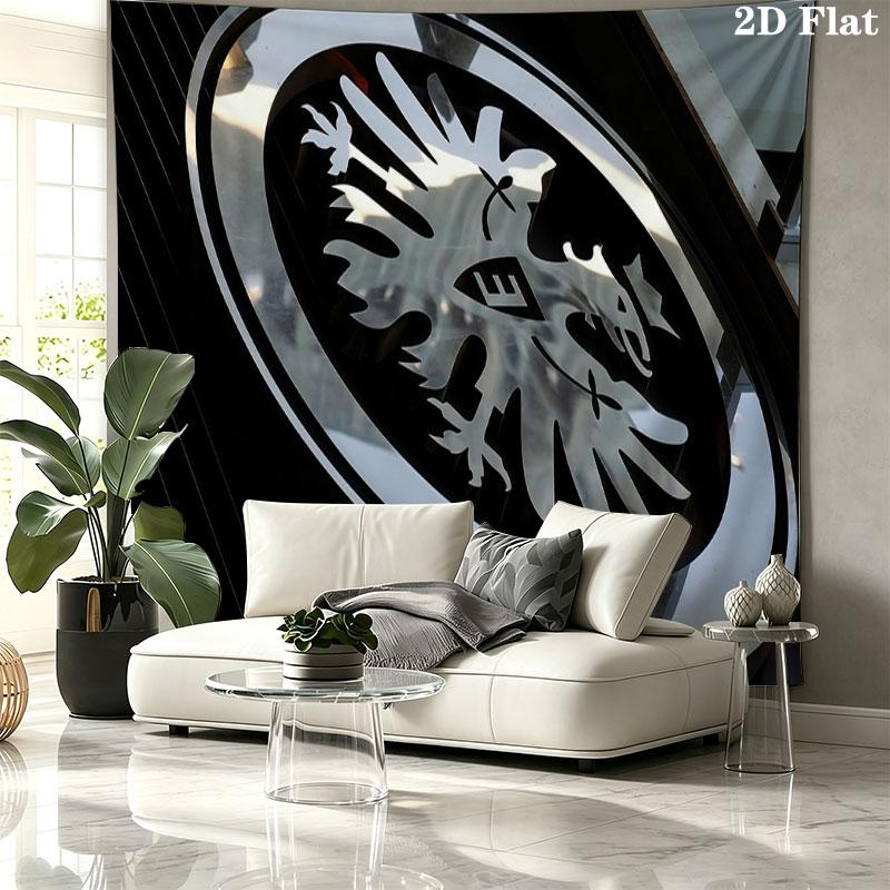 Eintracht Frankfurt Wall tapestry, aesthetic printed fabric blanket, suitable for bedroom, living room, and home decor.