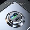 Highly Speed 100W Automotive Charger Intelligent Car Charger Durability Metal Case Ideal For Road Trips and Commuting