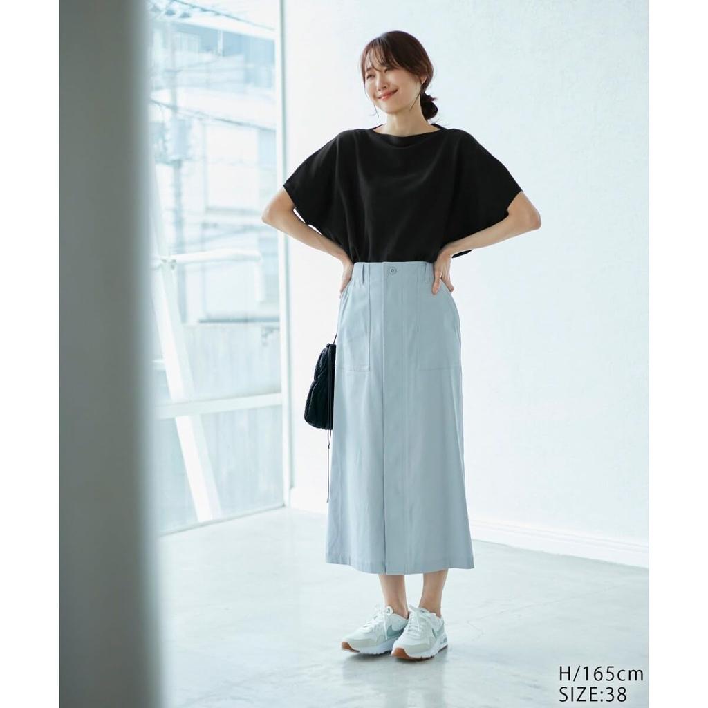 Rope Picnic Knit Covers Your Upper UV Machine Cool to the Blue Women's Pullover, Arms, Protection, Washable, Touch, GDM54780, (46)