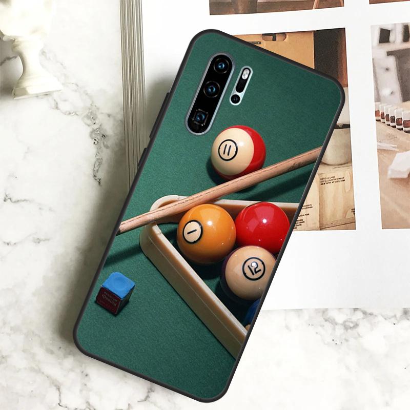 Sports billiards Case For Huawei Nova Y70 Y60 Y90 Y91 Y61 9 10 SE 11i 8i 7i 3i 5T P30 P40 Lite P60 Pro Funda