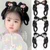 Fairy Cosplay Wig Retro Hair Headband Vintage Headwear Twist Braid Bun  Photography