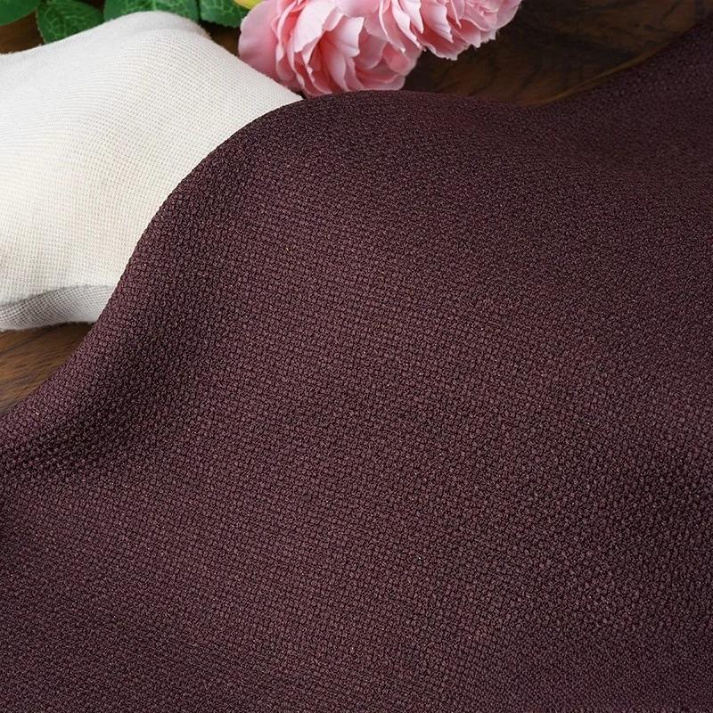 

50x150cm Soft Breathable Shiny Thread Clothing Fabric for Elegant Temperament Outerwear Dress Skirt Fabrics Diy Sewing Cloth 50x150cm