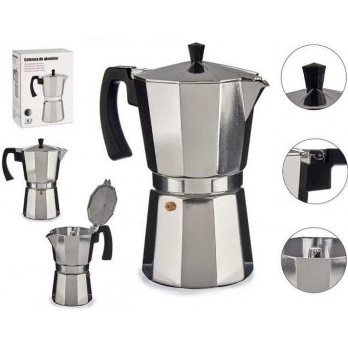 Cafetière Italienne 12 Tasses Aluminium
