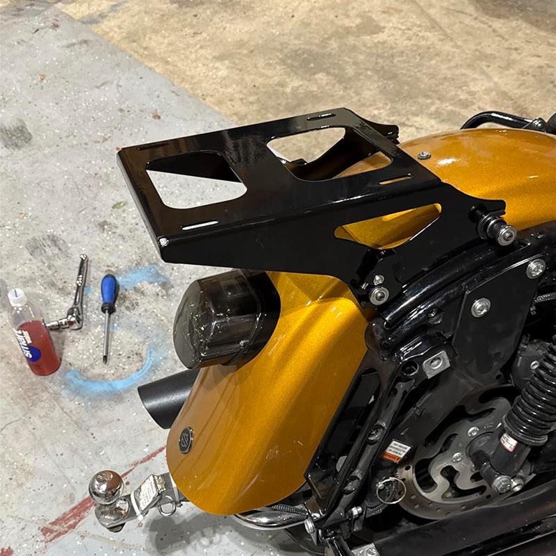 Road King/Street Glide Quick Release Rear Trunk Luggage Rack for Harley