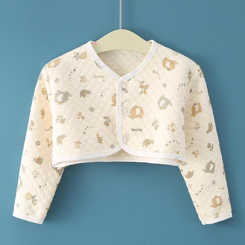 

Baby Shoulder Guard: Warm Velvet Arm & Waistcoat for Autumn/Winter S (8-18 lbs)