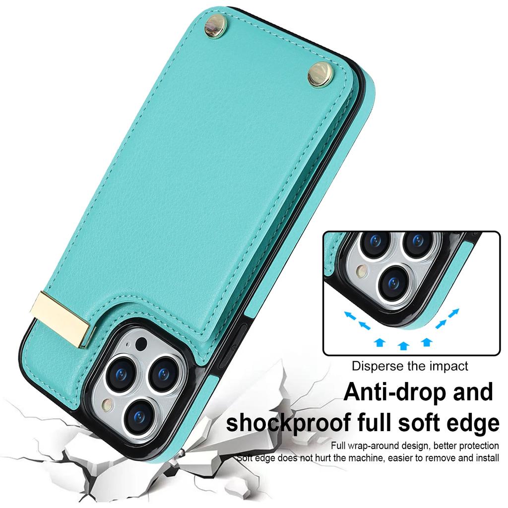 Multi Cards Solt Magnetic Wallet Leather Case for iPhone 16 Pro MAX 14 15 13 12 11 7P 8Plus SE 2025 X XS Pocket Bag Purse Cover