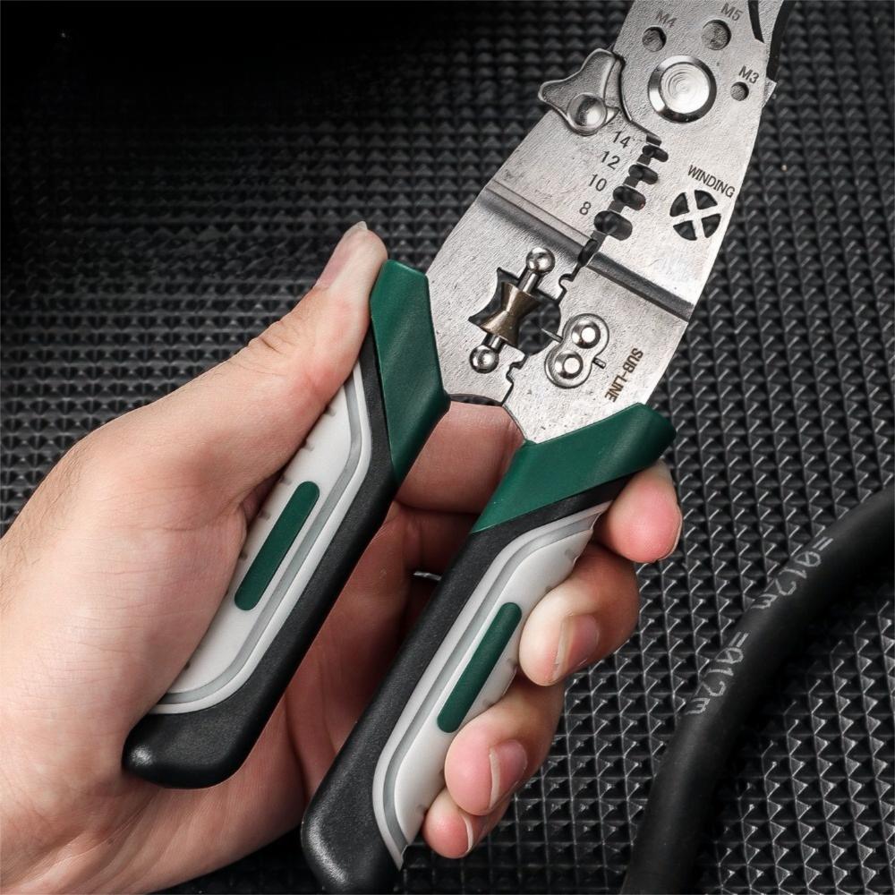 Multi-function Wire Cutting Pliers Metal Crimpper Electricians Hand Tools  Wireman Maintenance Tool