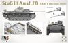 TAKOM Blitz 1/35 German Sturmgeschütz III F8 Early Model Plastic Model Kit TKOB8013