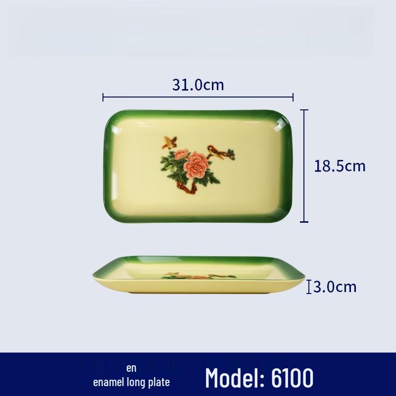 Винтажная китайская меламиновая обеденная тарелка Wuhe с цветочным узором, 12 дюймов