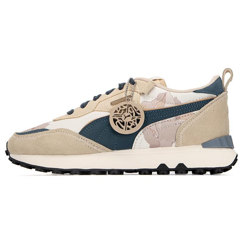 

Puma Rider FV Cny Papermaking Fabric Synthetic Leather Sports Comfortable Low-Top Lifestyle Casual Shoes Unisex Casual Shoes Khaki 392945-01 35.5
