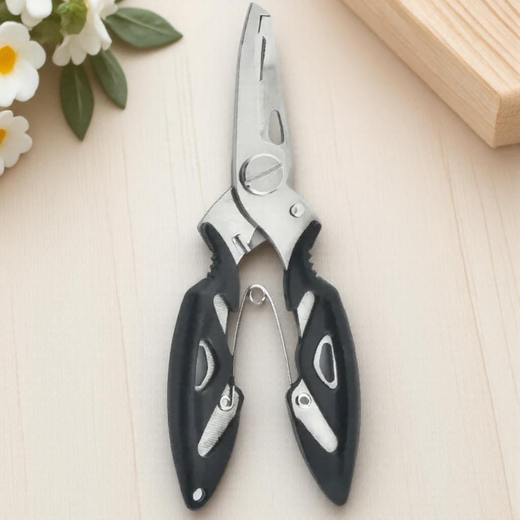 7 Inch Precision Forged Stainless Steel Multifunctional Fishing Plier Scissors Clamp High Quality