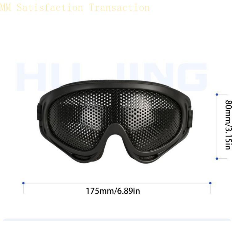 Breathable Wire Screen Safety Glasses Face Protections For Whacking Yard Work Lightweight And Scratch Resistant