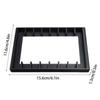 1 Pcs Cassette Tape Storage Rack Audio Cassette Tape Holder Rack 8/10 Slot Total Cassette Tape Organizer Rack For Studio Desktop