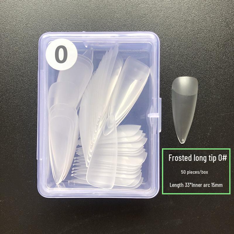 Matte ultradünne spurlos aufklebbare künstliche Nägel mit optionalen Nachfüllpackungen, doppelt verwendbar als vollständige oder halbe Aufkleber, kein Polieren erforderlich