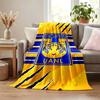 Club Tigres UANL blanket Flannel Blanket Soft Cozy Plush Throw for Sofa Bed Lightweight Home Decoration