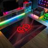 Mainz FC Design Crystal Velvet Carpet Cozy Non?Slip Printed Rug For Bedroom Living Room Entrance