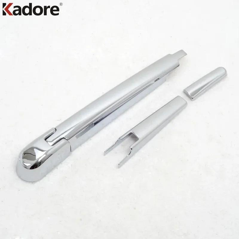 For Hyundai Tucson 2015 2016 2017 2018 Chrome Car Rear Window Wiper Cover Trim Tail Windshields Wipers Arm Blade Accessories