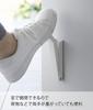 Yamazaki Jitsugyo 3720 Magnetic Folding Door Stopper White (When Used) Approx. W4.5 X D7 X H28cm Tower Strong Magnet Easy Installation Entrance Door