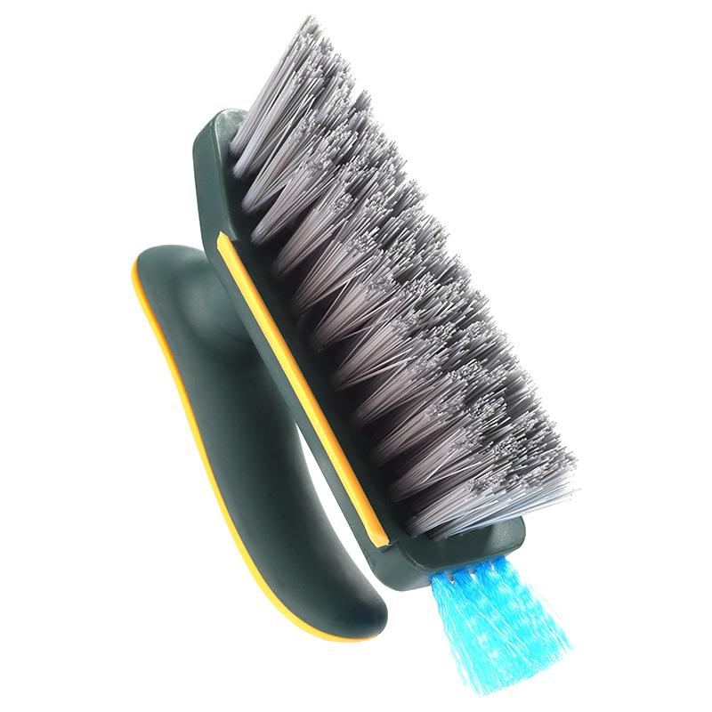 2 in 1 Window Cleaning Brush Multifunctional Crevice Brush Floor Brush Bathroom Corner Crevice Toilet Cleaning Brush