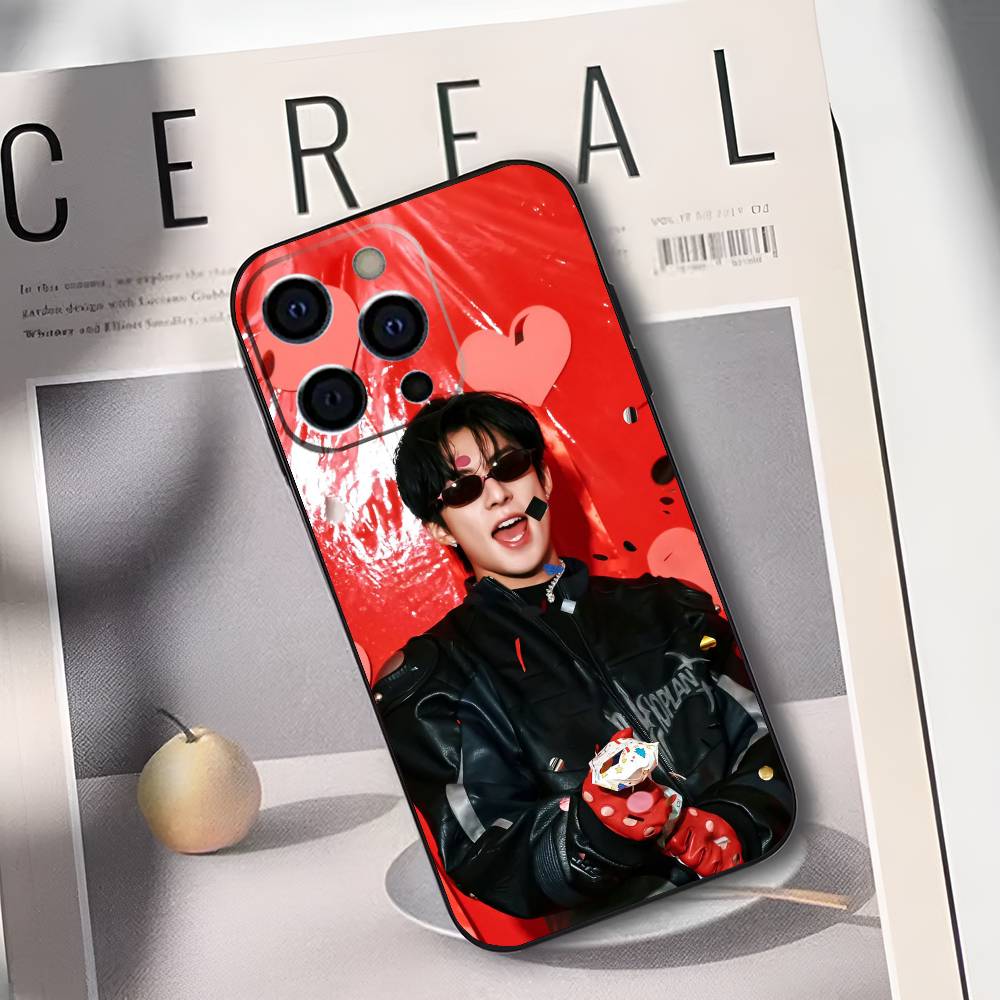 Wang Hedi Dylan Wang Actor Phone Case For IPhone 17,16,15,14,13,12,11,Plus,Pro,Max,Plus,XS,soft Case Black Silicone