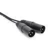 Microphone Cable 3.5mm Connector To Dual XLR Male Adapter Interconnect Patch Cord